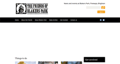 Desktop Screenshot of blakerspark.org.uk